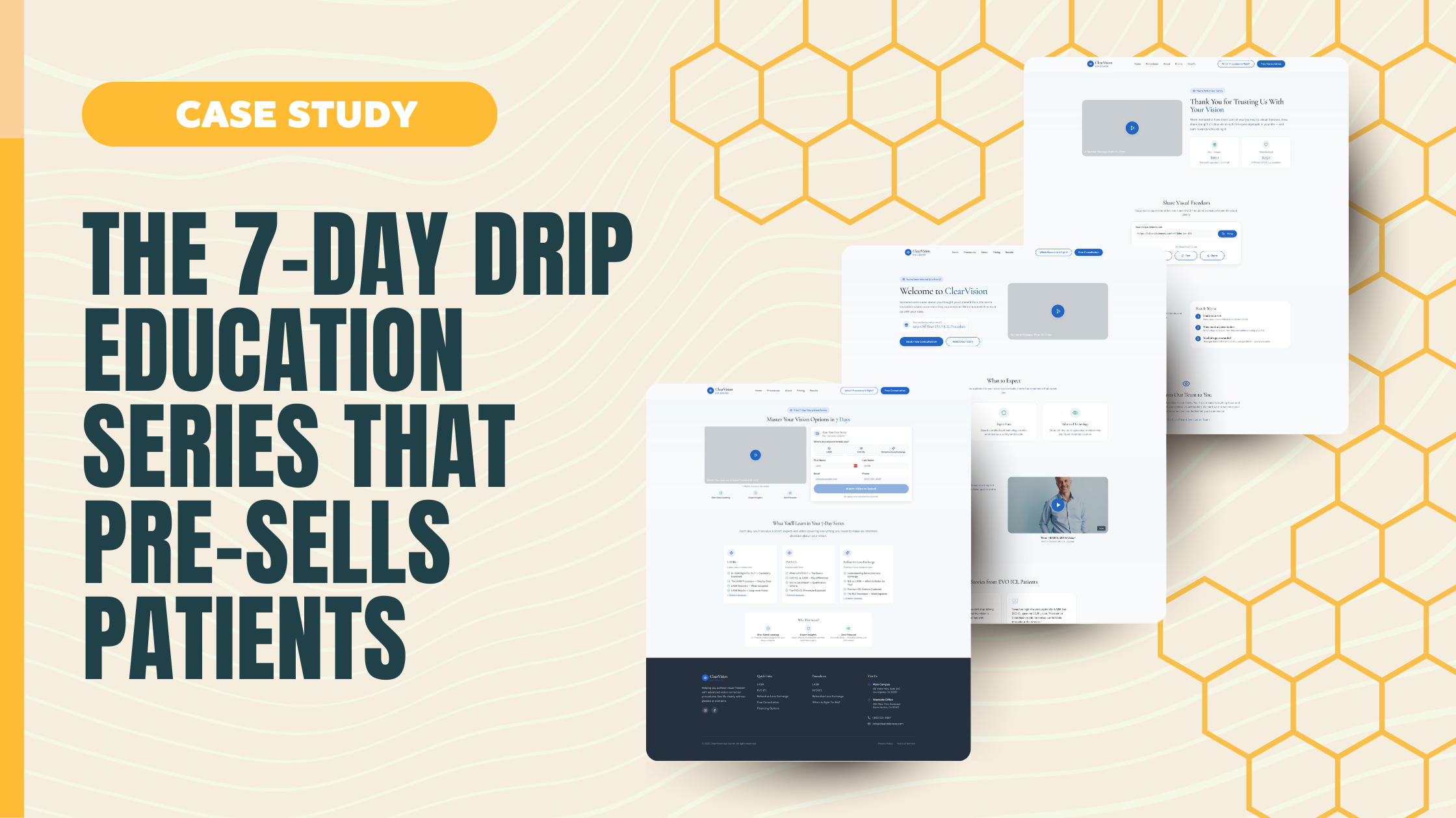 Case study: how ClearVision Eye Center turned post-procedure patients into active referral sources using an automated advocacy and share funnel