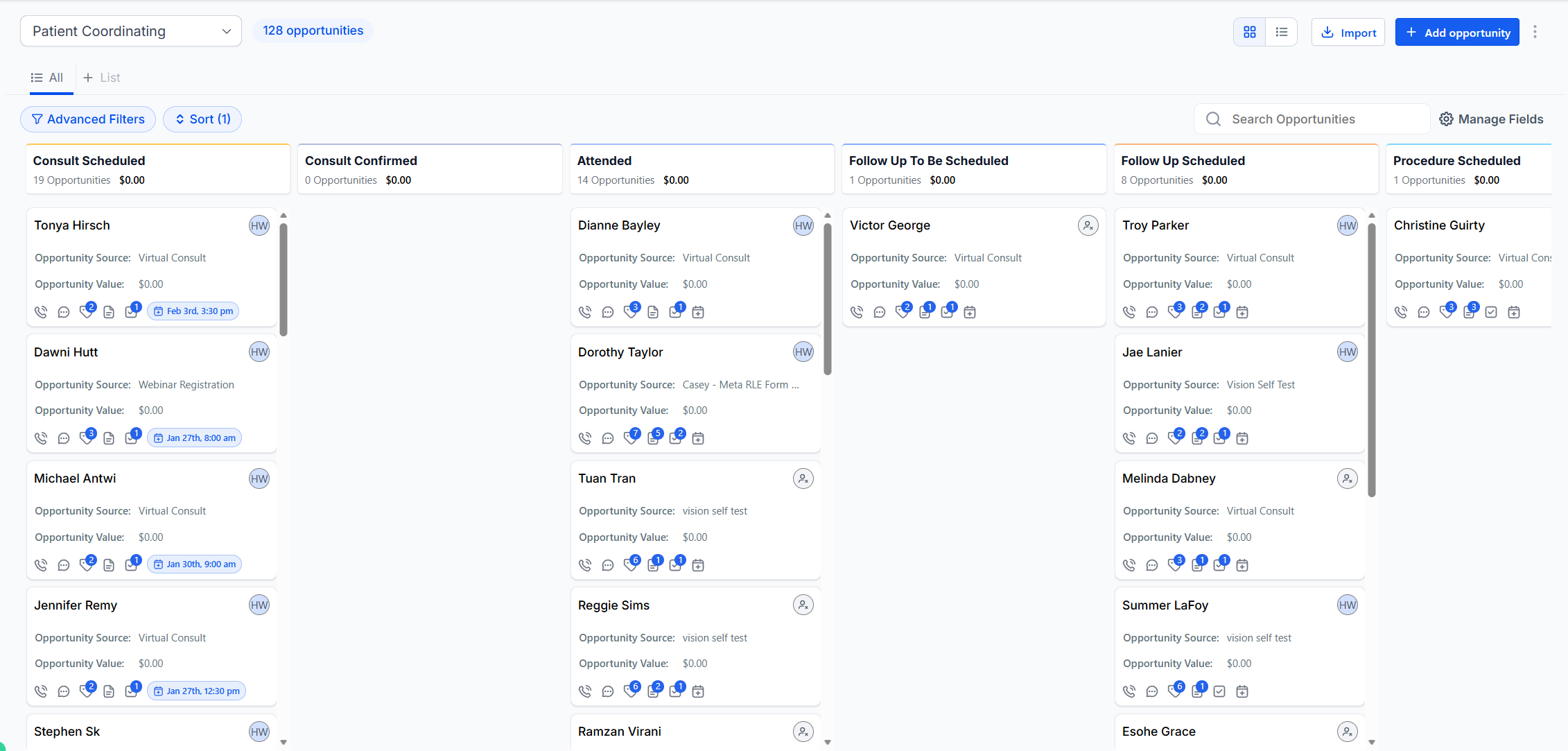 Vision correction Pipeline